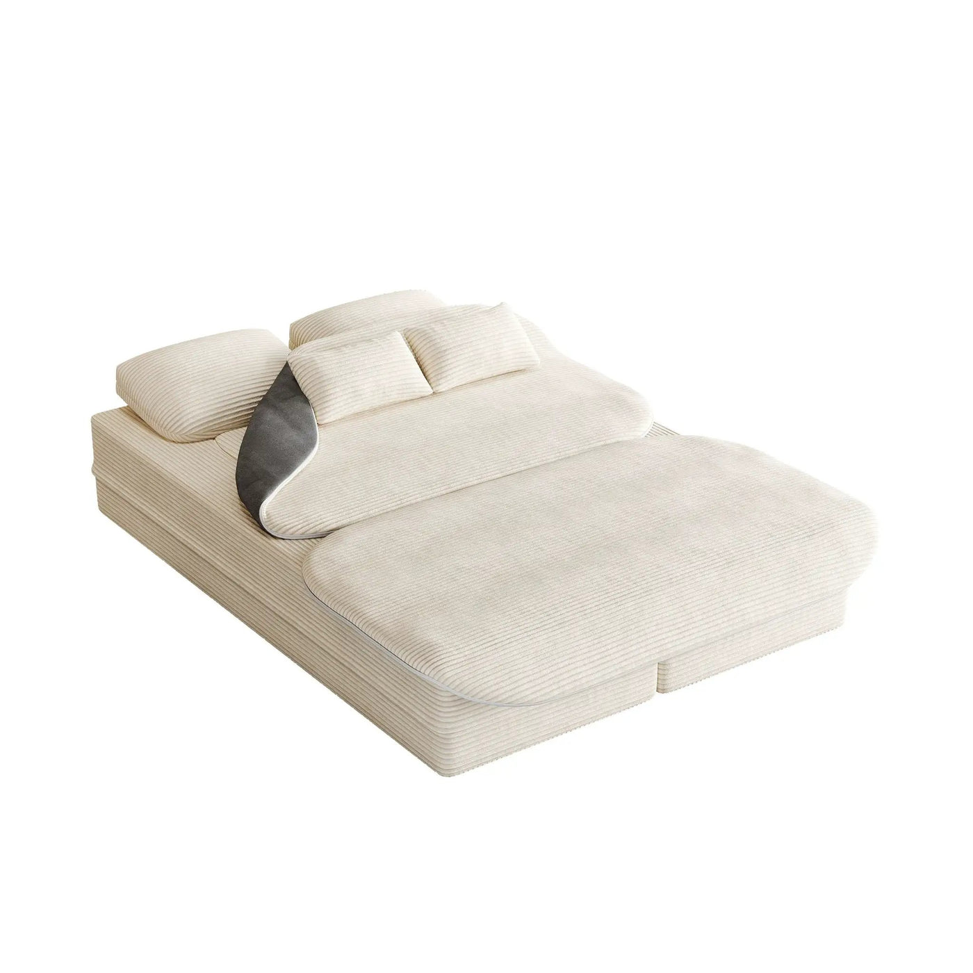 2 In 1 Foldable Sofa Bed With Multi Functional Blanket by HouseOfZazla