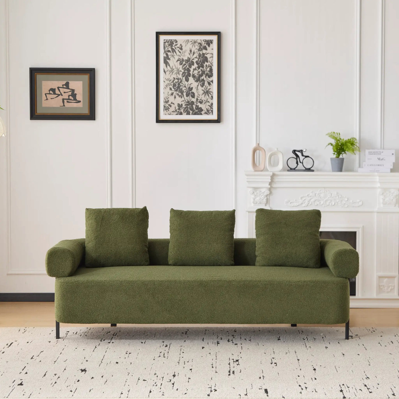 78" Modern 3-Seater Sofa by HouseOfZazla