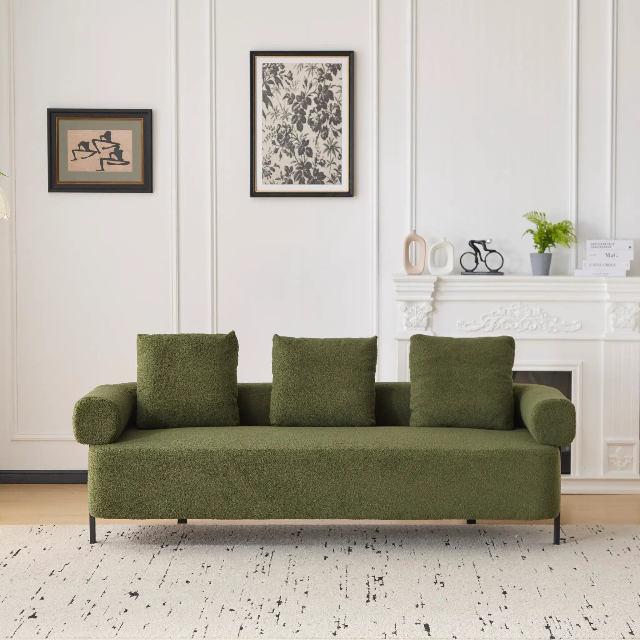 78" Modern 3-Seater Sofa by HouseOfZazla
