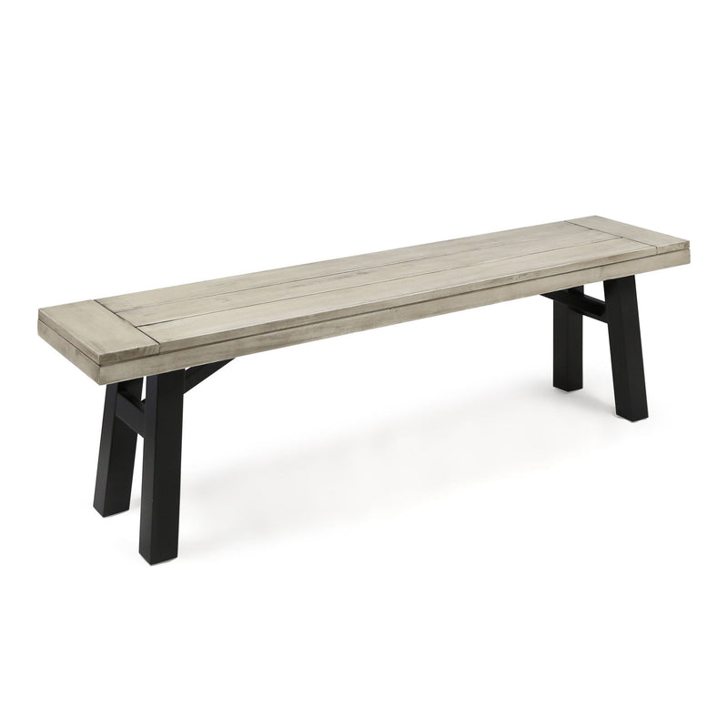 Bettina - Bench - Gray by HouseOfZazla