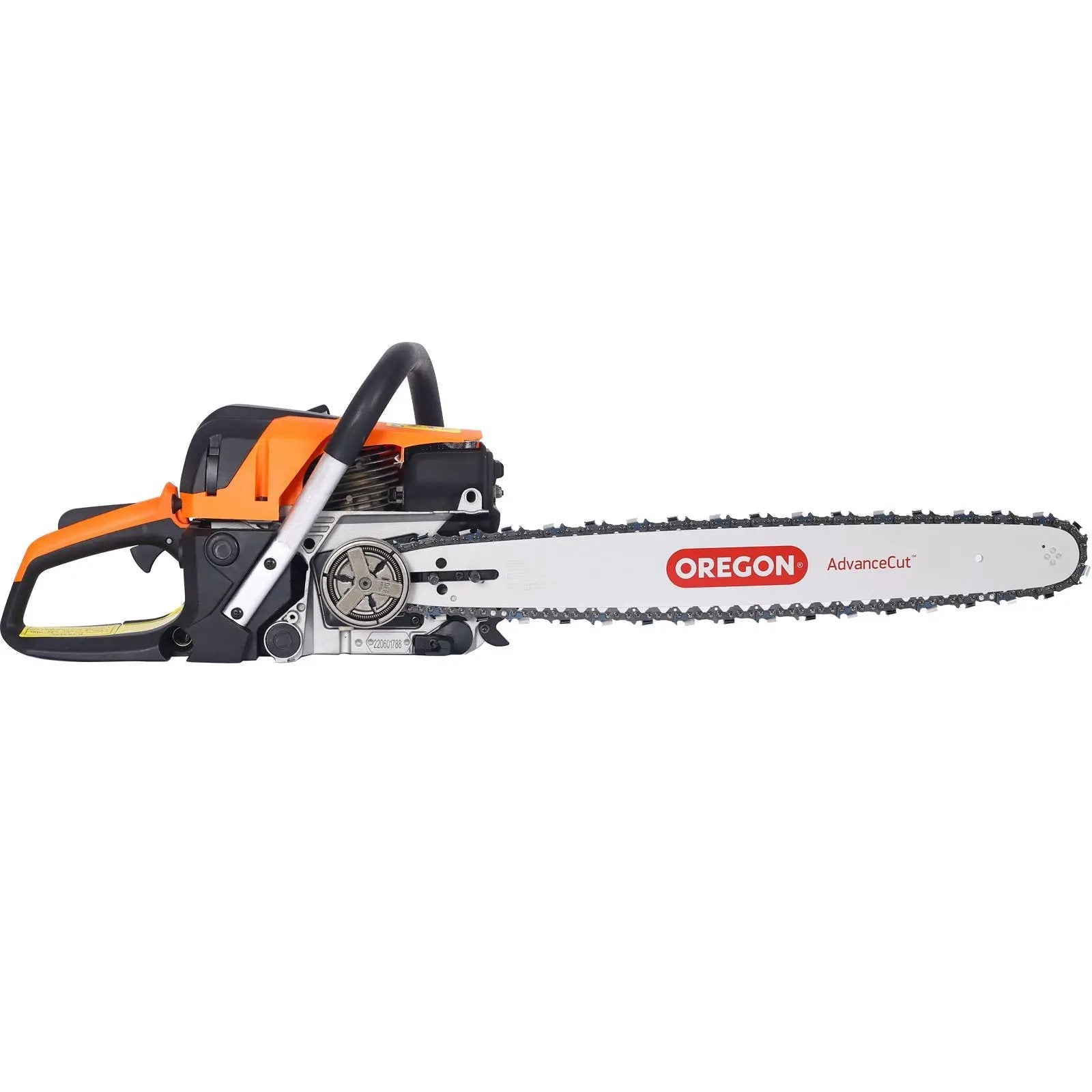 58Cc Gasoline Chainsaw 20" Bar For Wood Cutting With Oregon Chain And Bar - Orange by HouseOfZazla