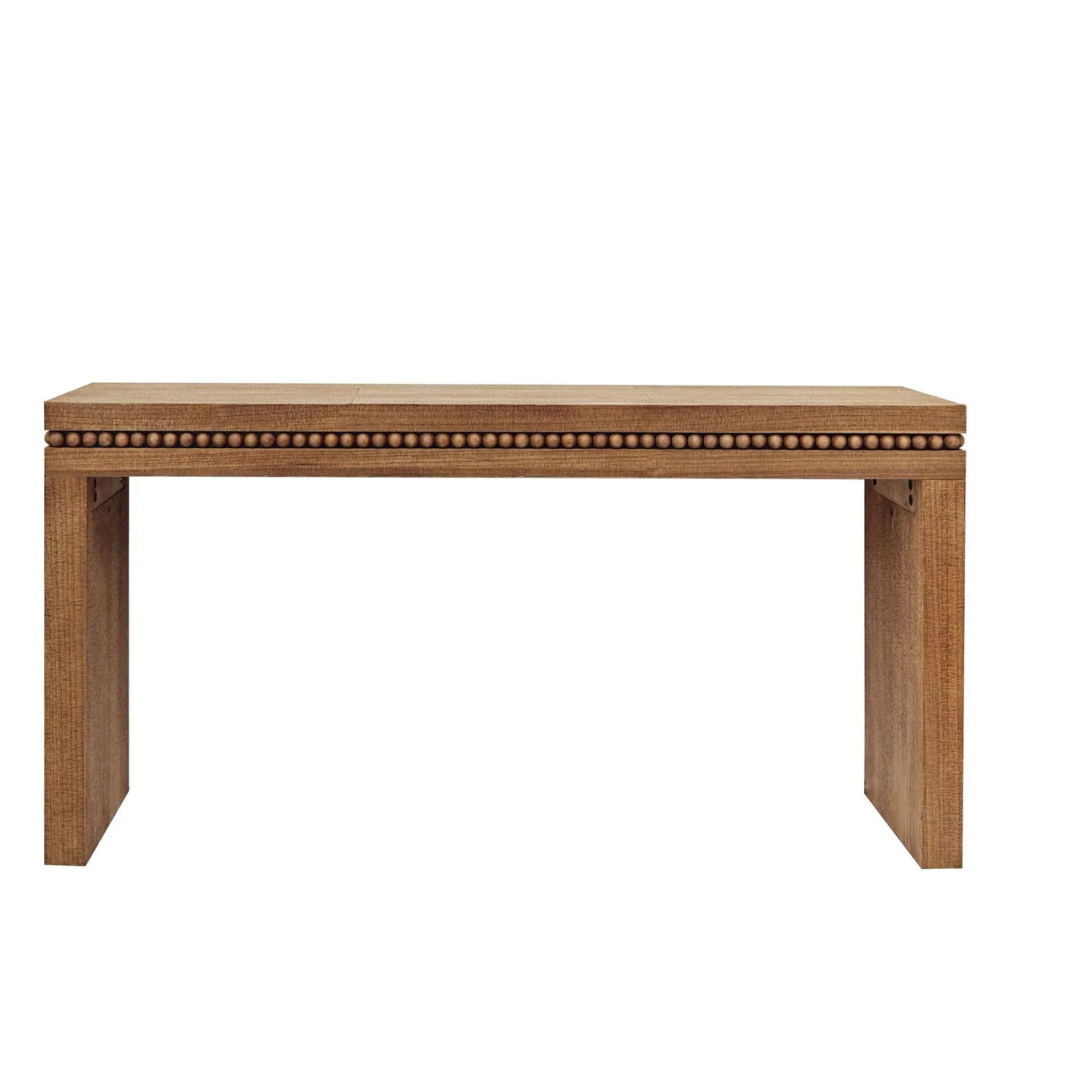 Modern Rustic Wood Table, Rectangular Living Room Center Table With Floating Top Design by Unique Piece Furniture