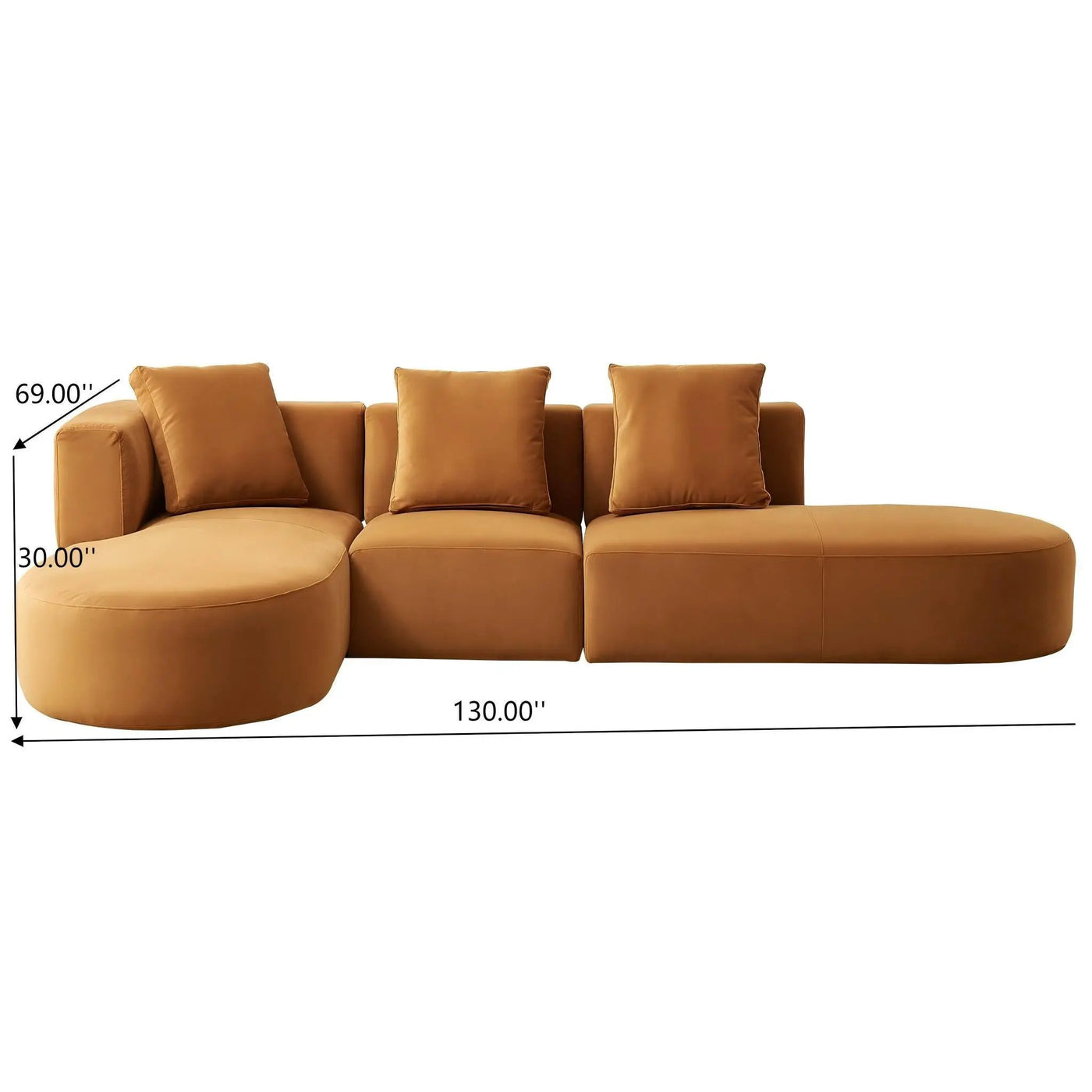 Orby - Stylish Sectional Sofa by Unique Piece Furniture