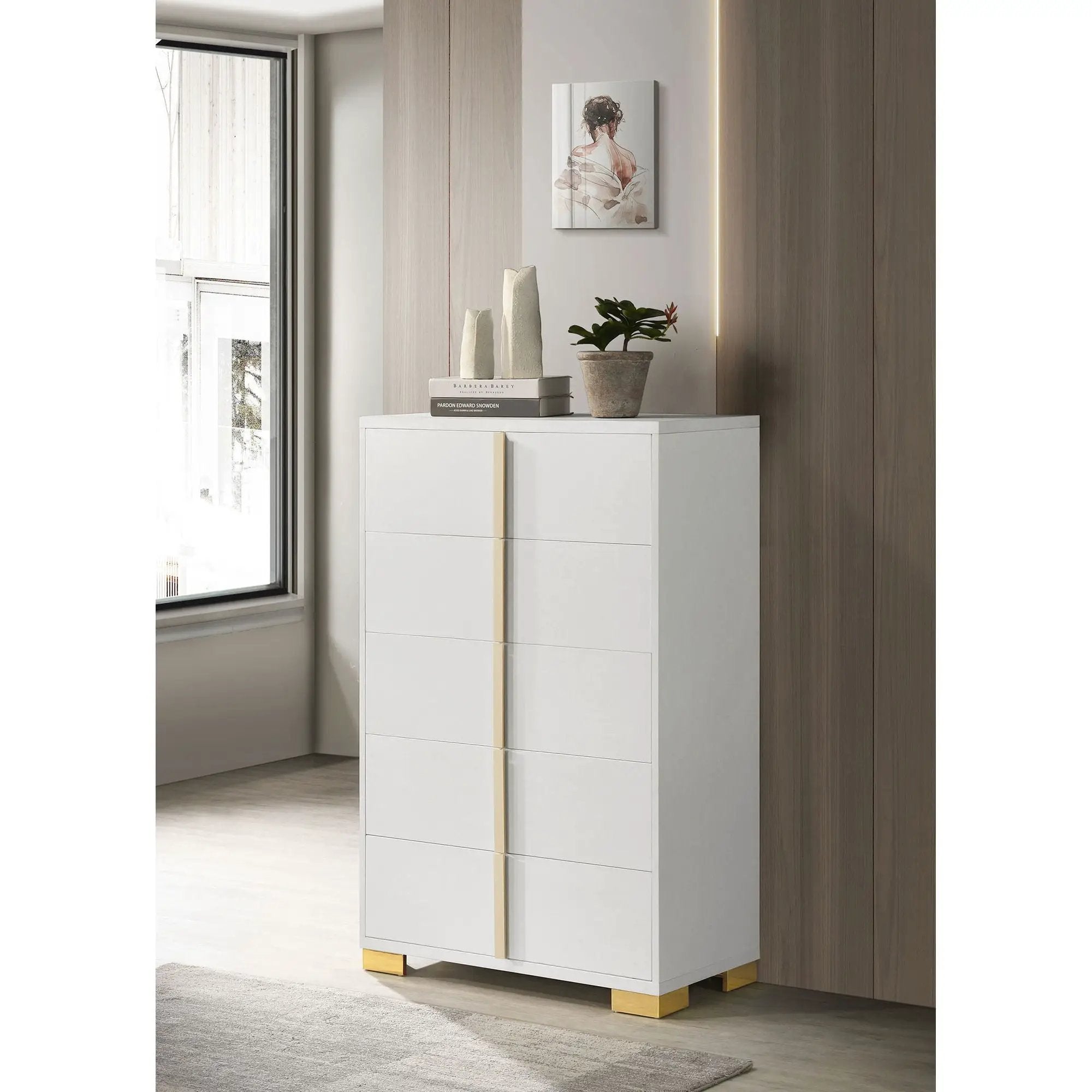 Medici - 5 Drawer Chest by HouseOfZazla
