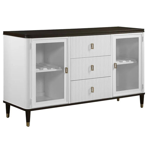 Carena - Serveur - Blanc et Marron