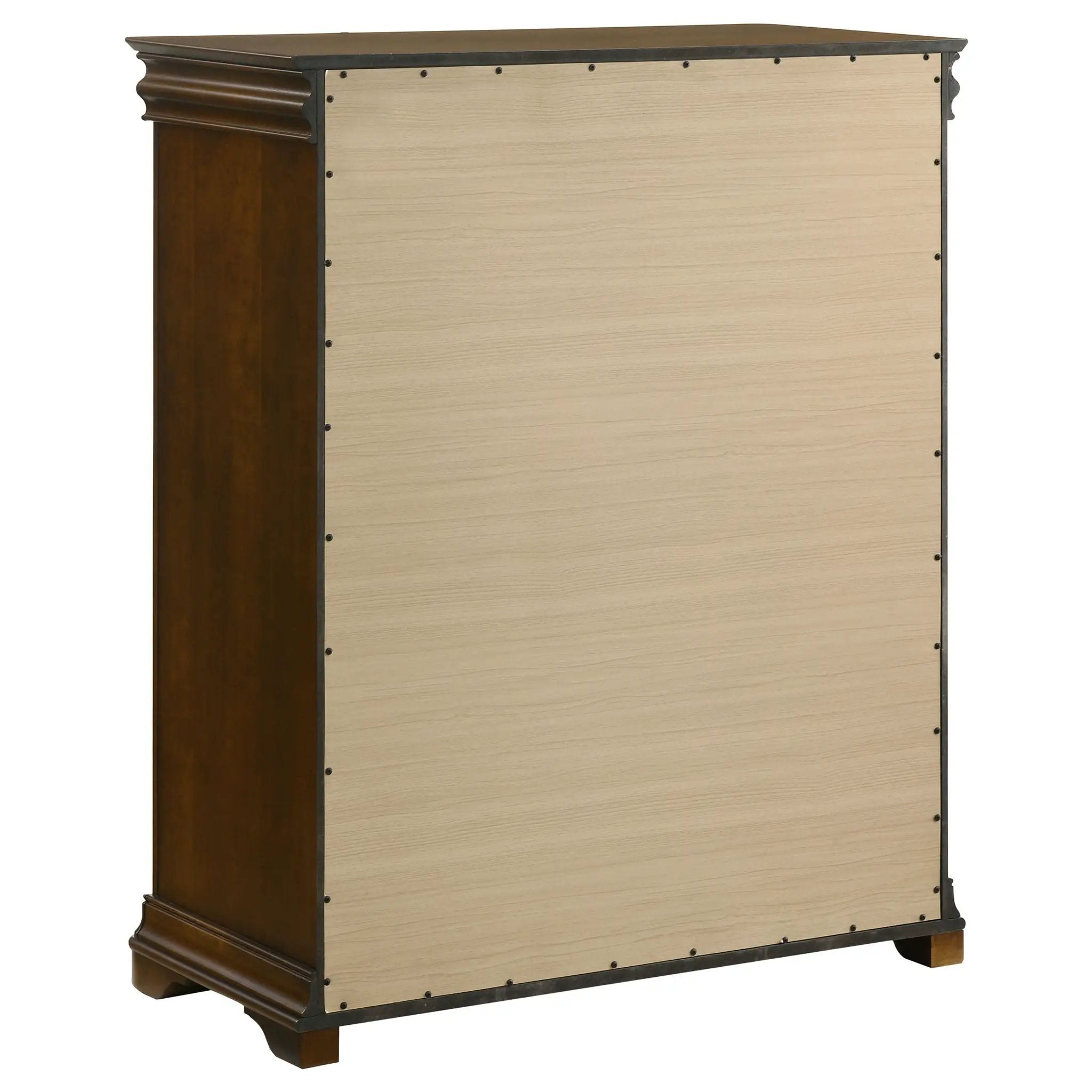 Garland 4-drawer Bedroom Chest of Drawers Brown Cherry by Unique Piece Furniture
