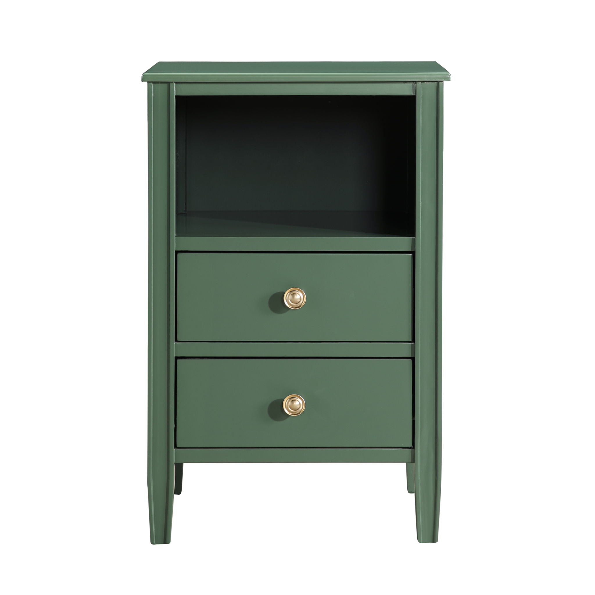 Winston - 2 Drawer Storage Nightstand by HouseOfZazla
