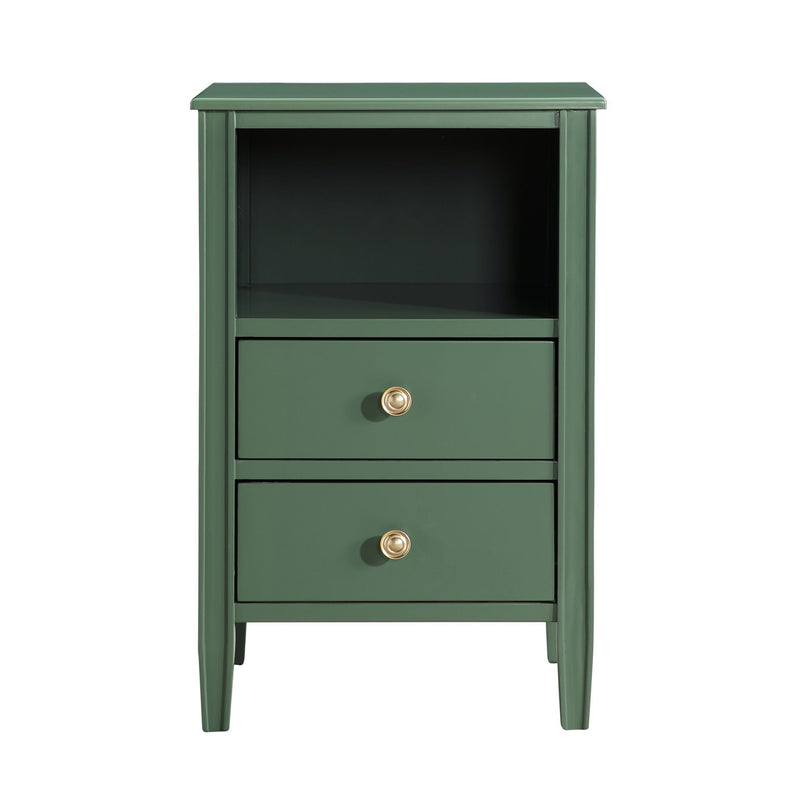 Winston - 2 Drawer Storage Nightstand by HouseOfZazla