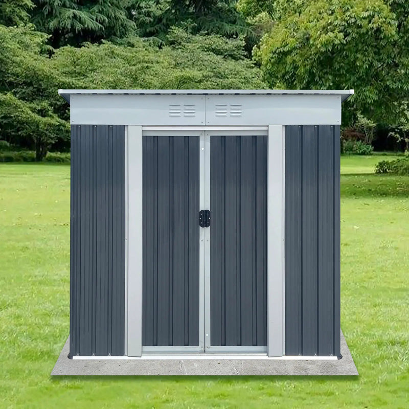 Outdoor Storage Sheds 6FTx4FT Pent Roof by HouseOfZazla