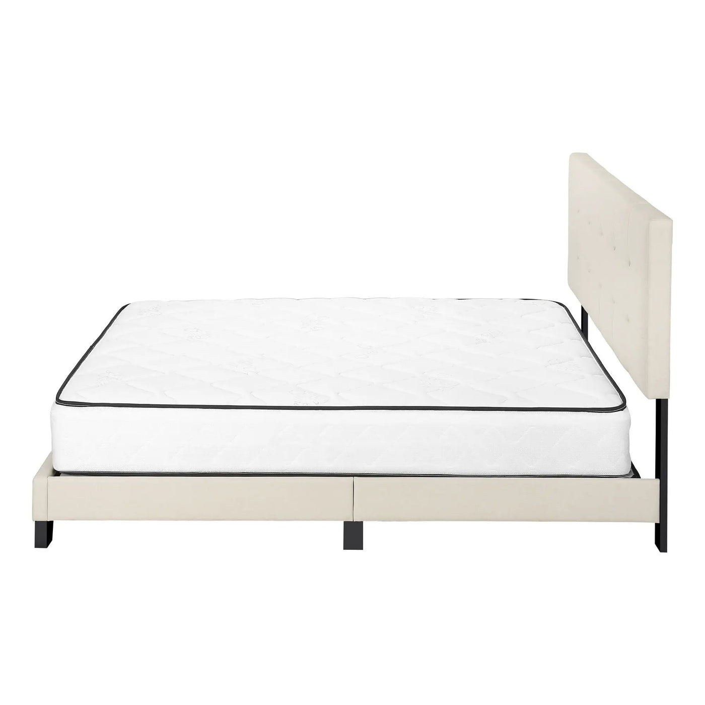 Bed, Upholstered, Frame Only, Transitional by Unique Piece Furniture
