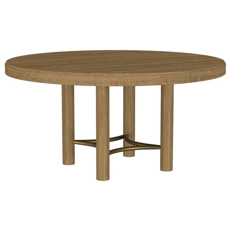 Arini 5-piece Round Dining Room Table Set Sand Wash by Unique Piece Furniture