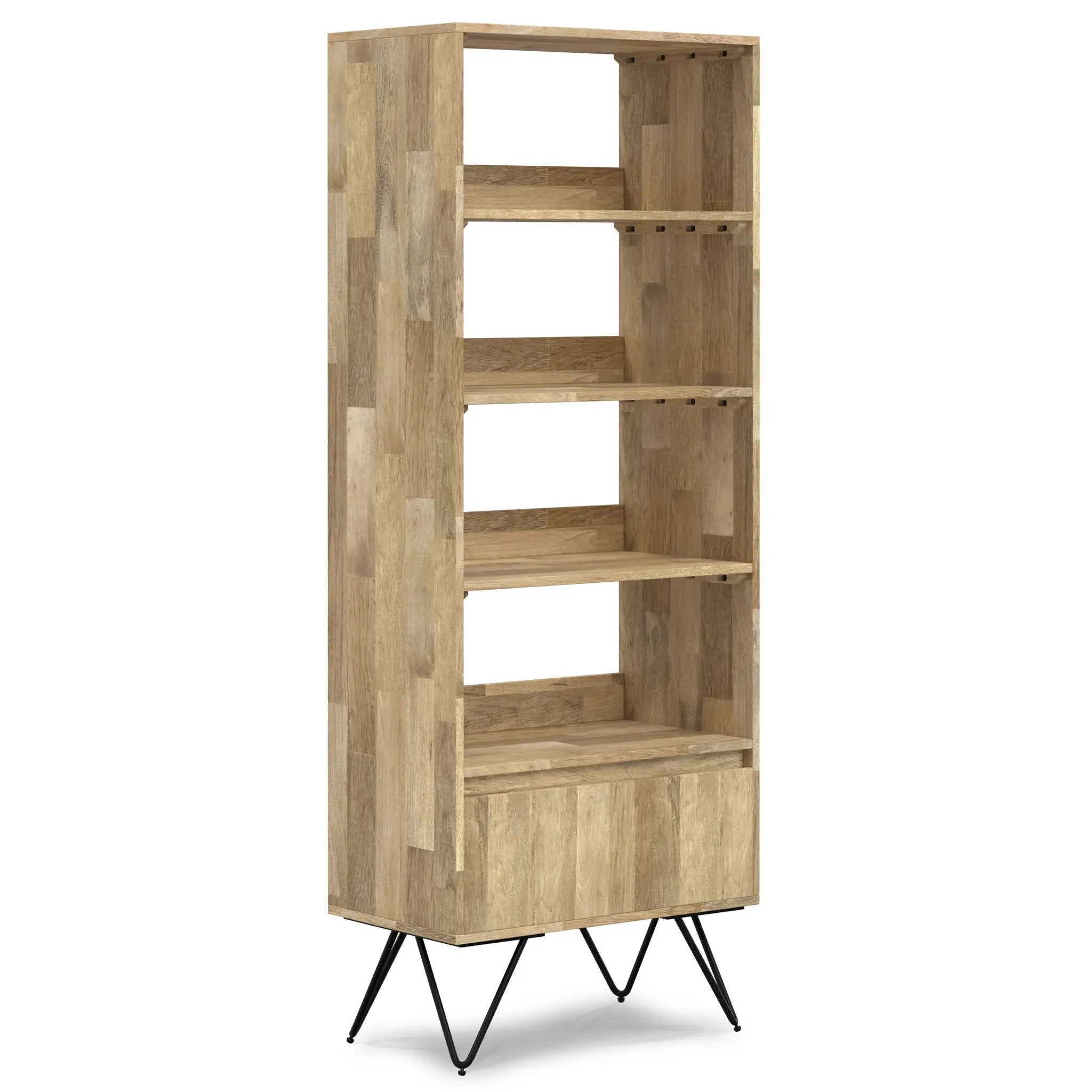Hunter - Tall Bookcase - Natural by Unique Piece Furniture