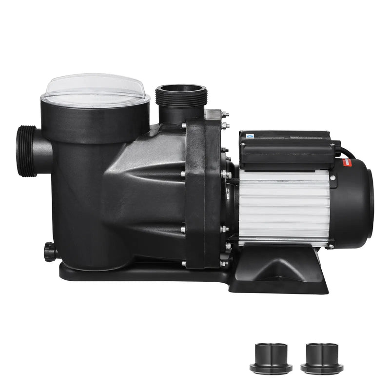 2 HP Above Ground Swimming Pool Pump Single Speed 122 GPM 3450 RPM 220V by HouseOfZazla