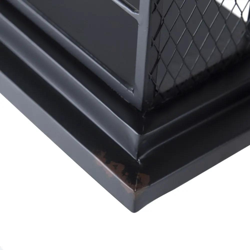 Floating Wine Bar Shelf With Glass Holder And Display Shelves - Black by Unique Piece Furniture