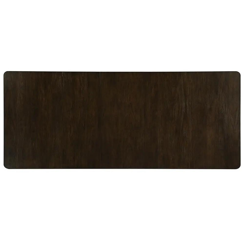 Carena - Dining Table With Leaf - White & Brown by Unique Piece Furniture