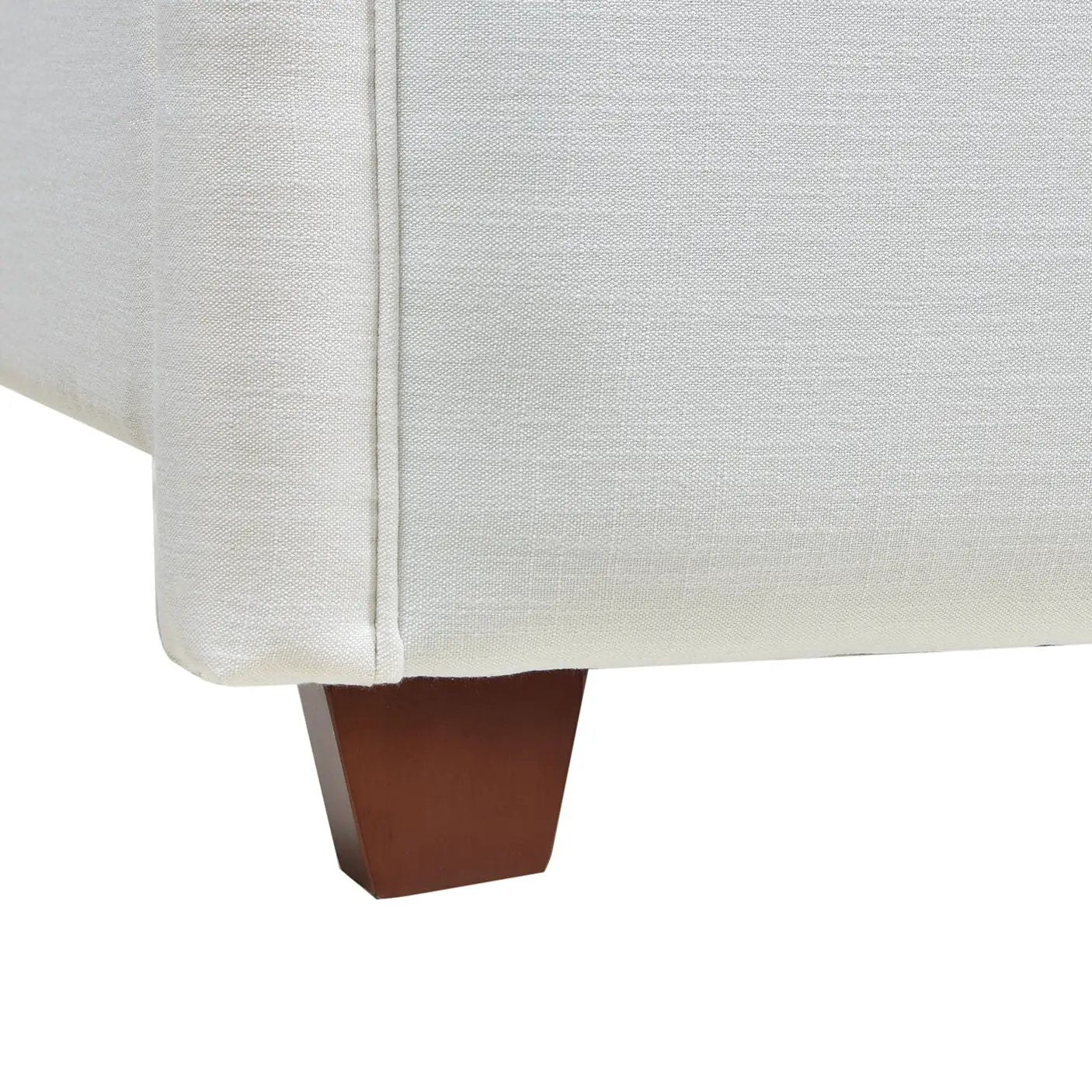 Carmen - Upholstered Wingback Panel Bed Frame by HouseOfZazla