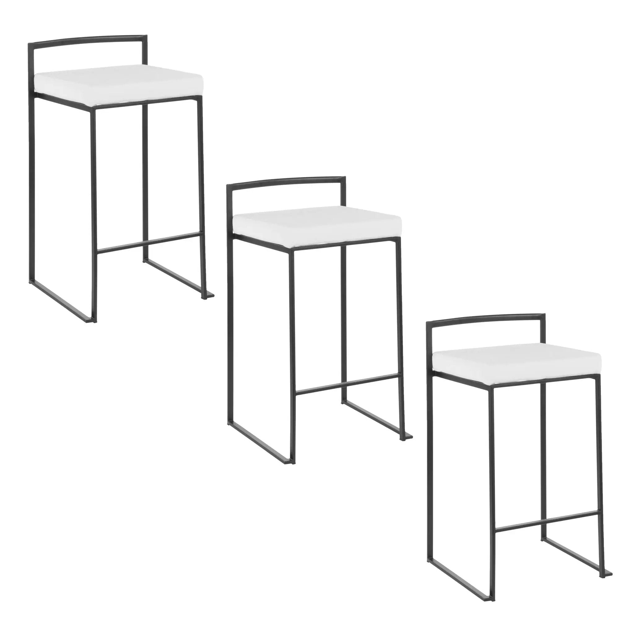 Fuji - Contemporary Style Stackable Counter Stool by HouseOfZazla