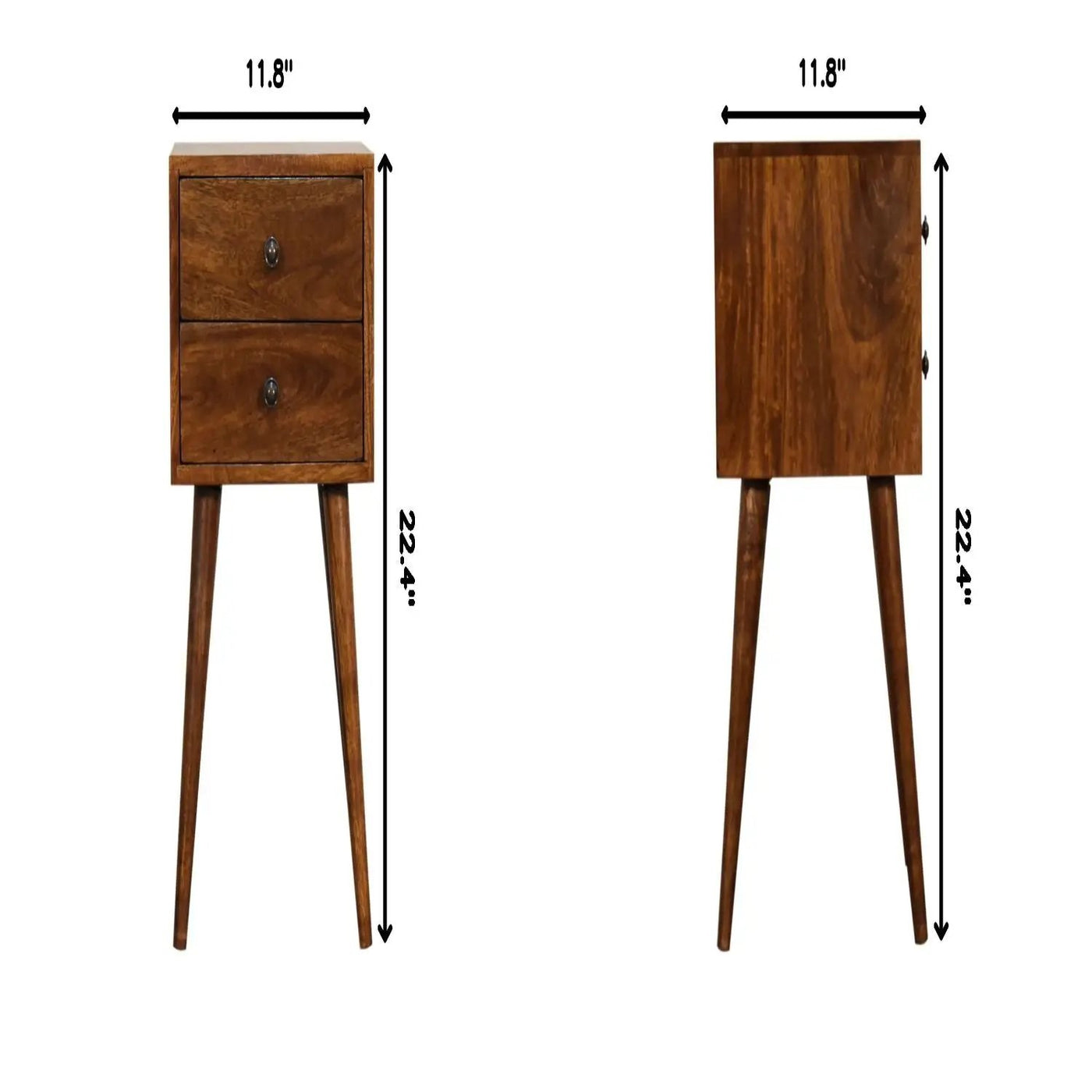 Mini 2 Drawer Nightstand by Unique Piece Furniture