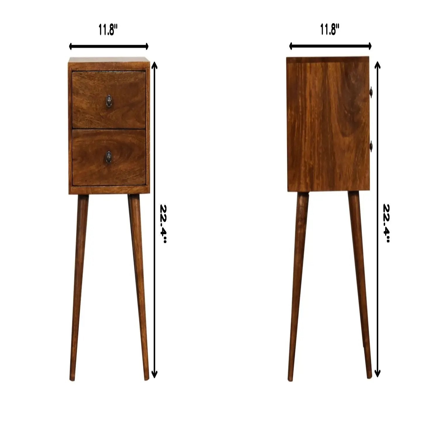 Mini 2 Drawer Nightstand by Unique Piece Furniture