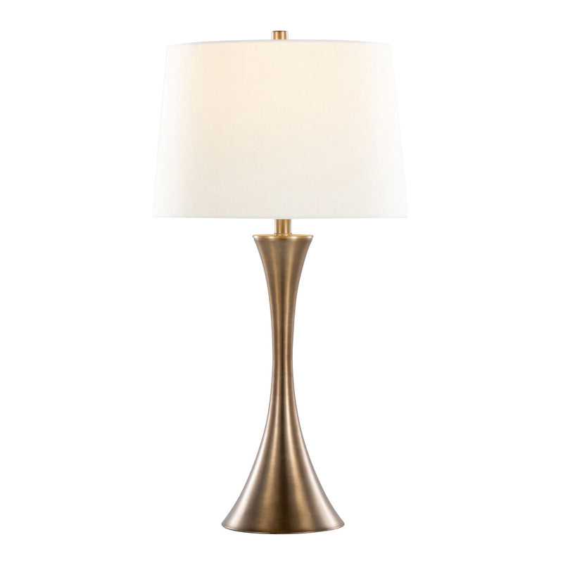 Lenuxe - Contemporary Elegant Table Lamp (Set of 2) by HouseOfZazla