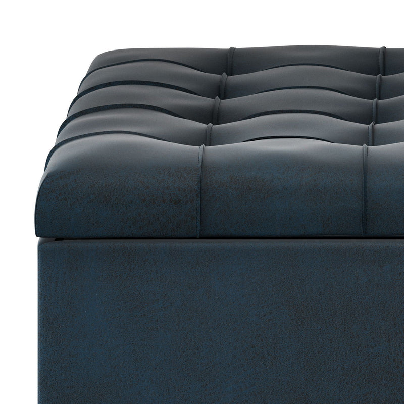 Harrison - Large Coffee Table Storage Ottoman by HouseOfZazla
