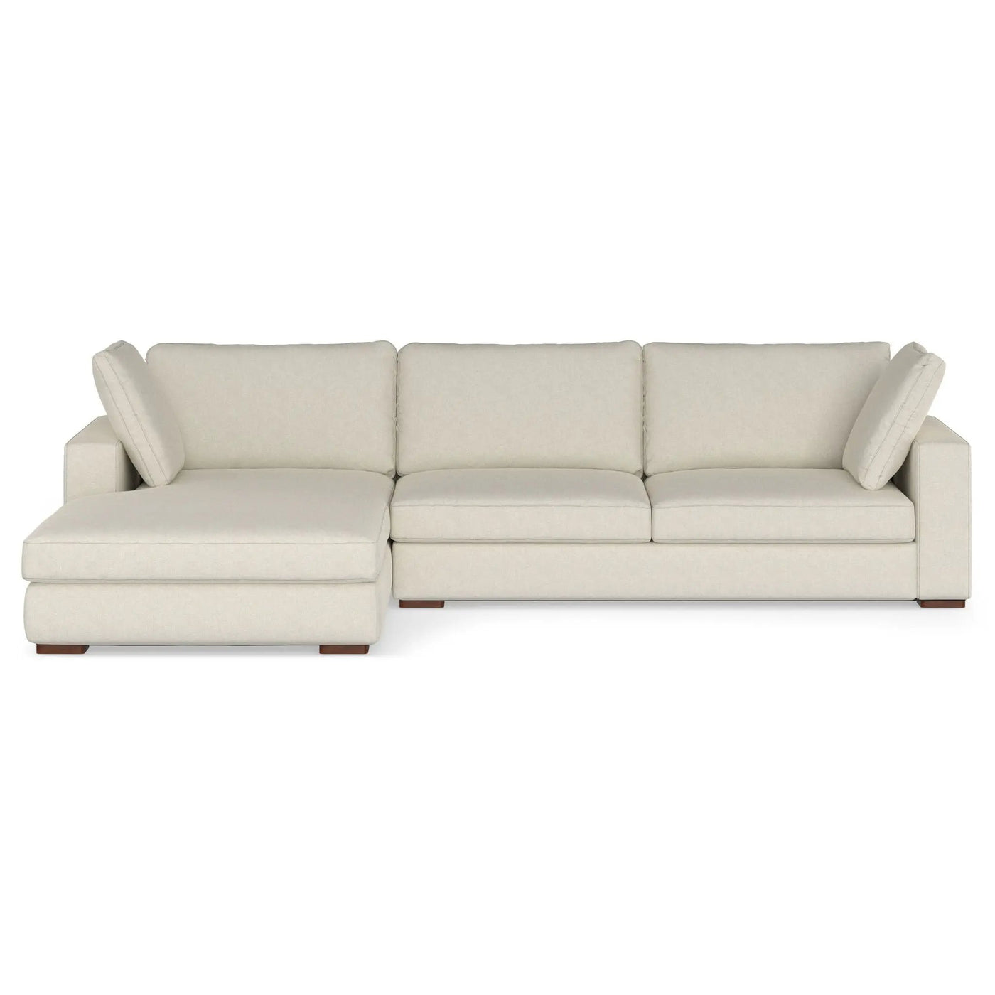 Charlie - Upholstered Deep Seater Sectional Sofa by HouseOfZazla