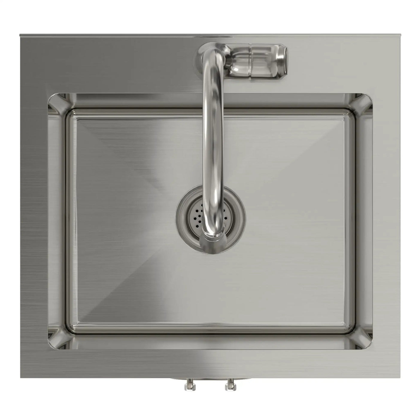 Reed - Deluxe Laundry Cabinet With Pull-Out Faucet And Stainless Steel Sink by HouseOfZazla
