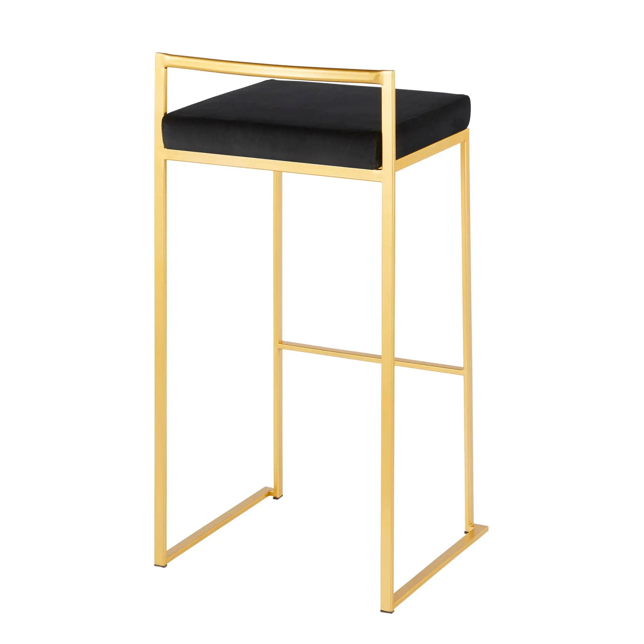 Fuji - Contemporary / Glam & Quality Construction Barstool by HouseOfZazla