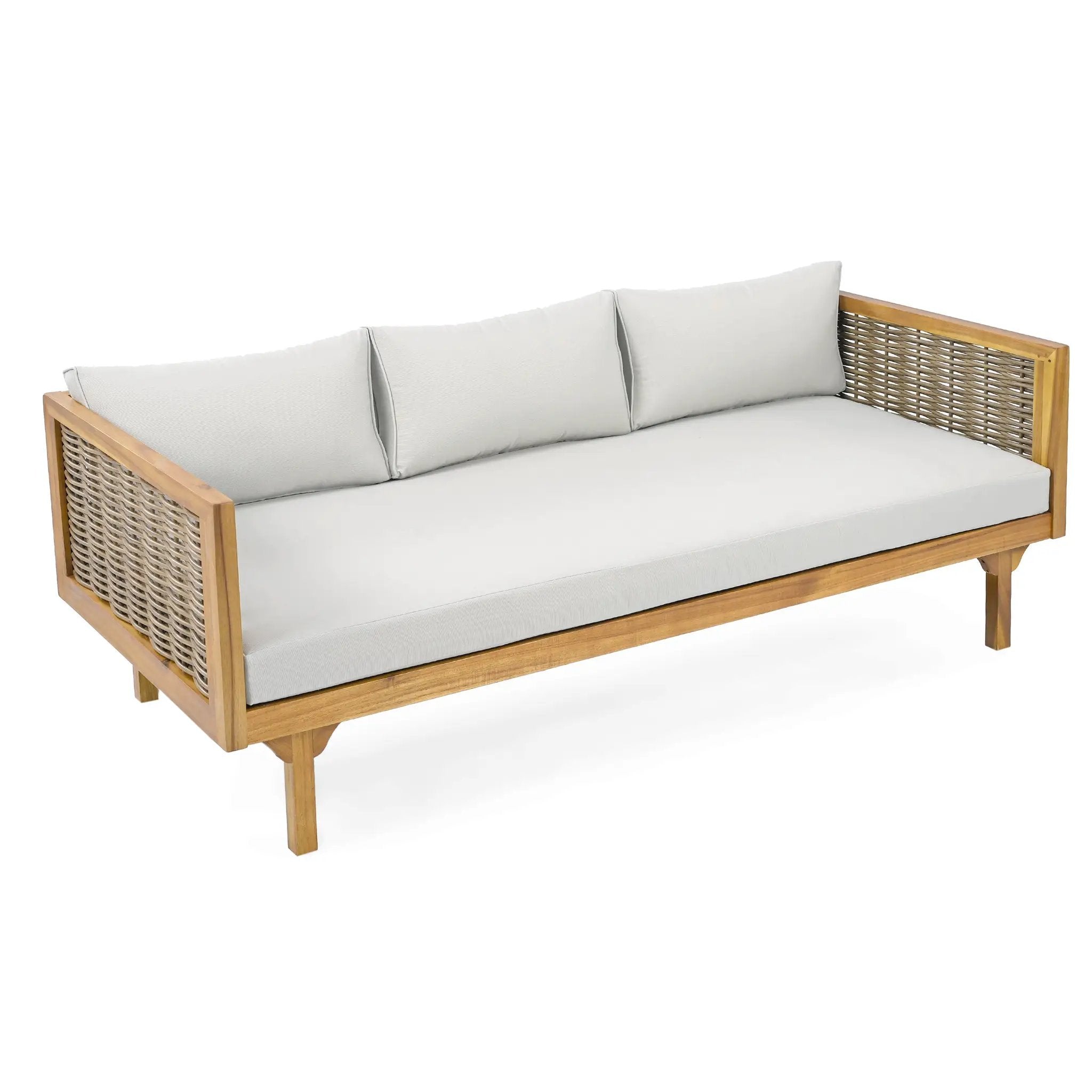 Wicker Patio Furniture Set Outdoor Rattan Sectional Set by HouseOfZazla