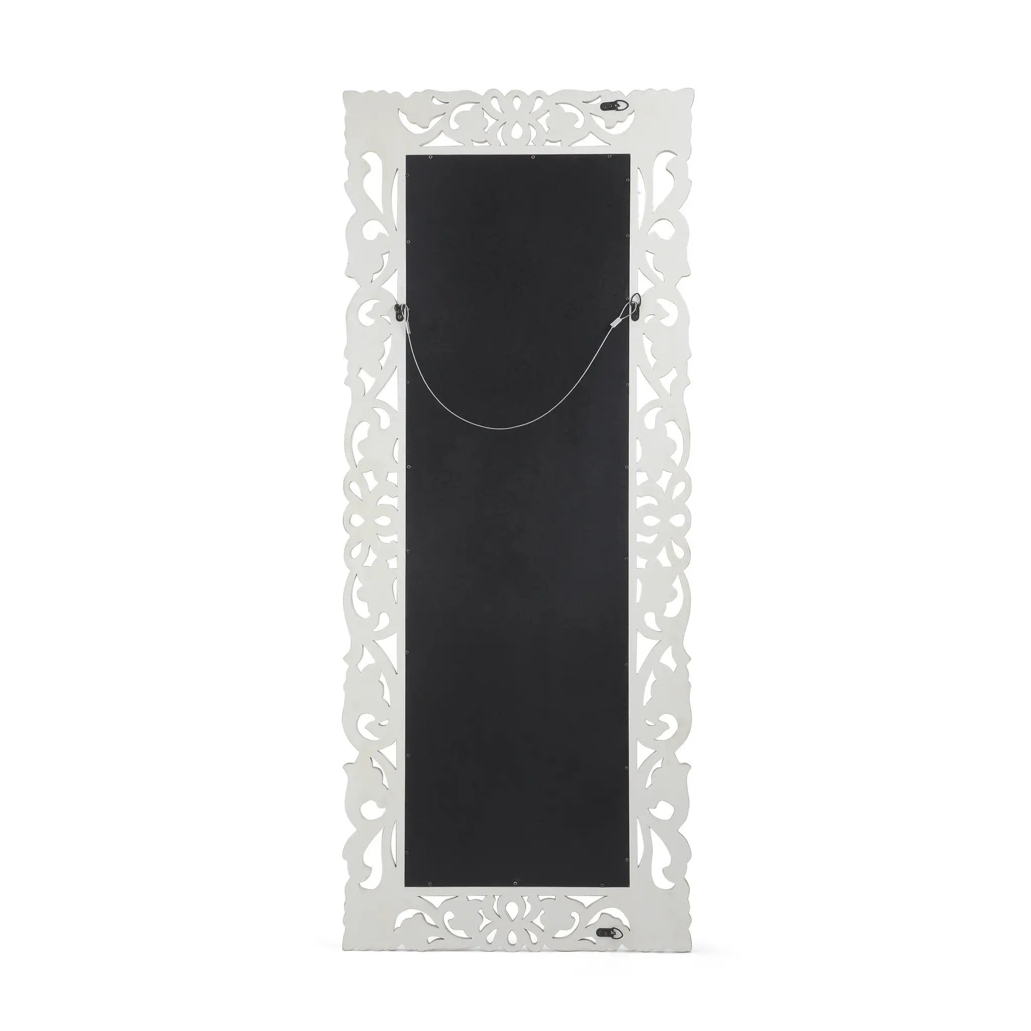 Rectangle Carved Mirror by HouseOfZazla