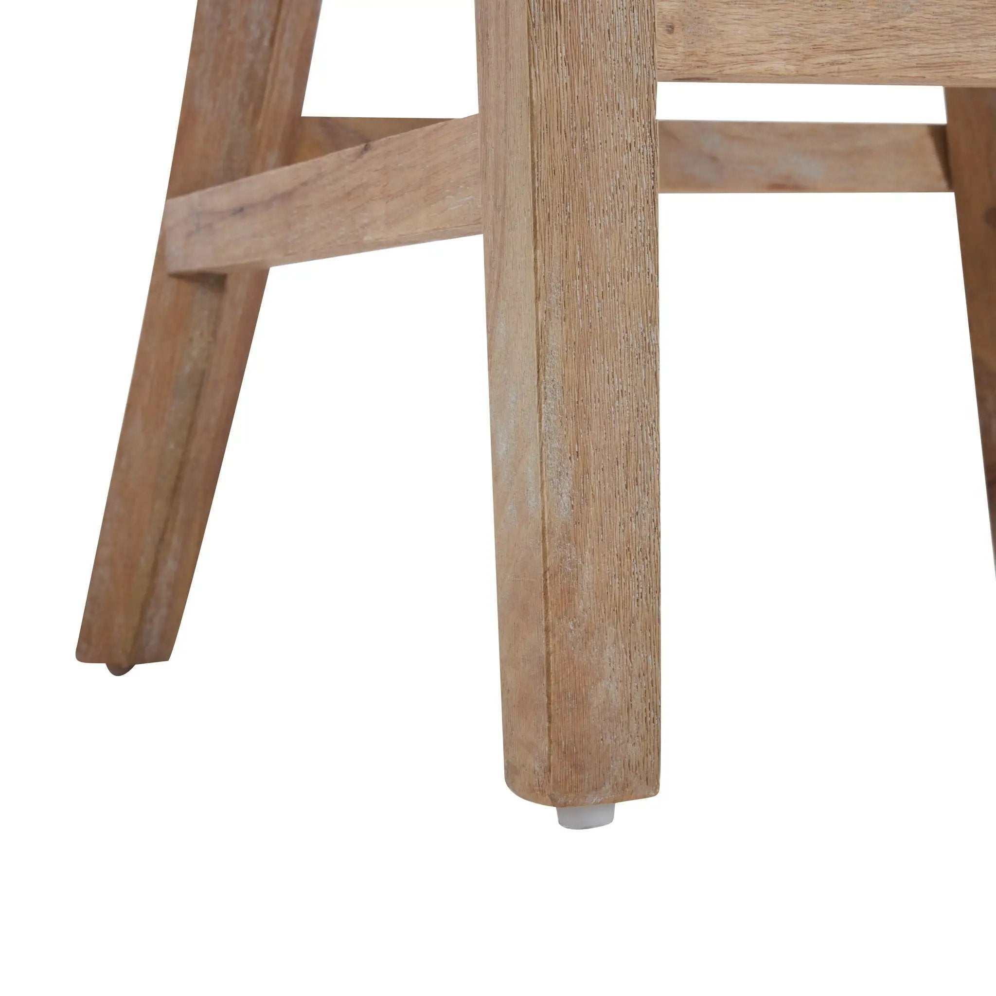 Upholstered Counter Height Bar Stools with Solid Rubber Wood Frame (Set of 2) by HouseOfZazla