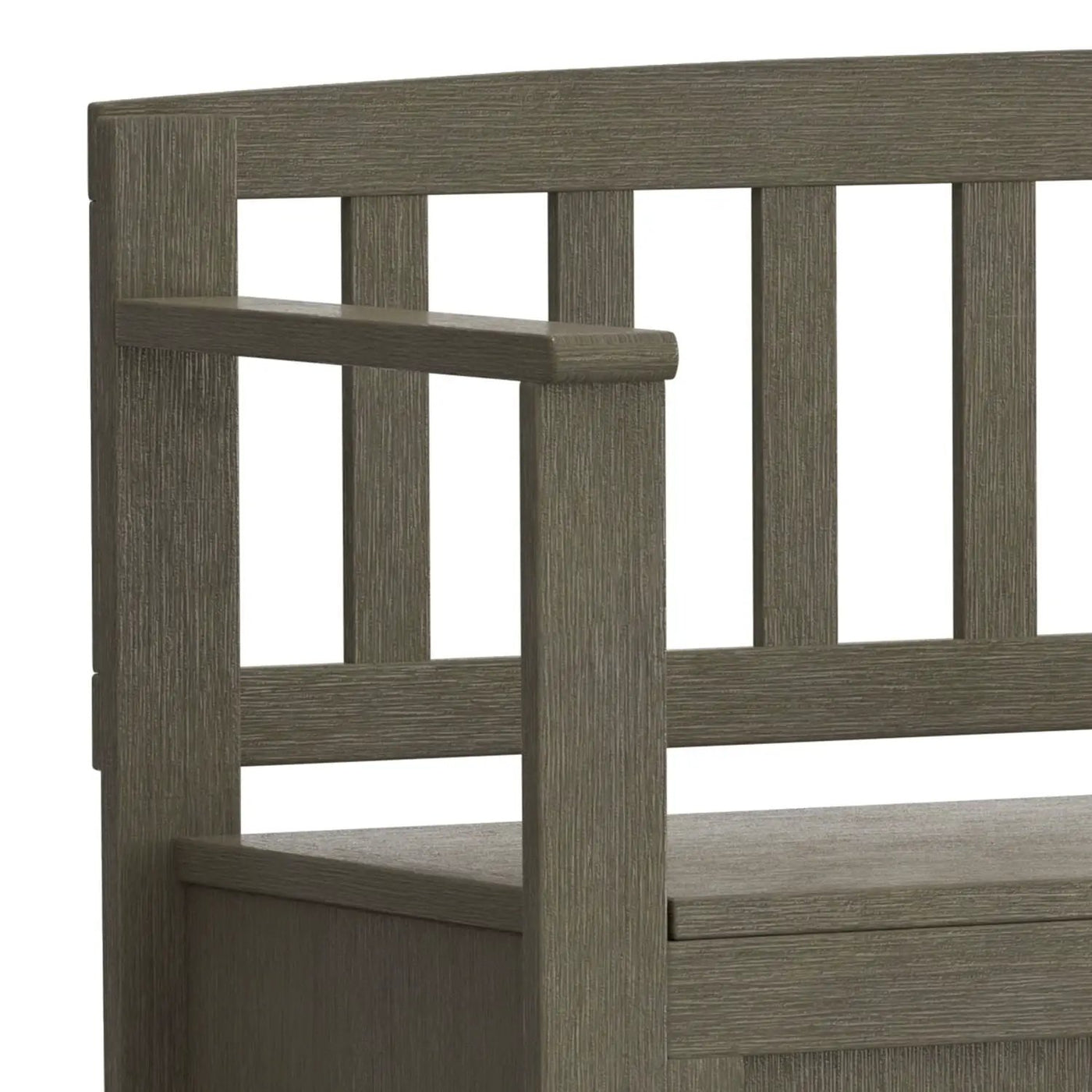 Brooklyn - Handcrafted Entryway Storage Bench by HouseOfZazla