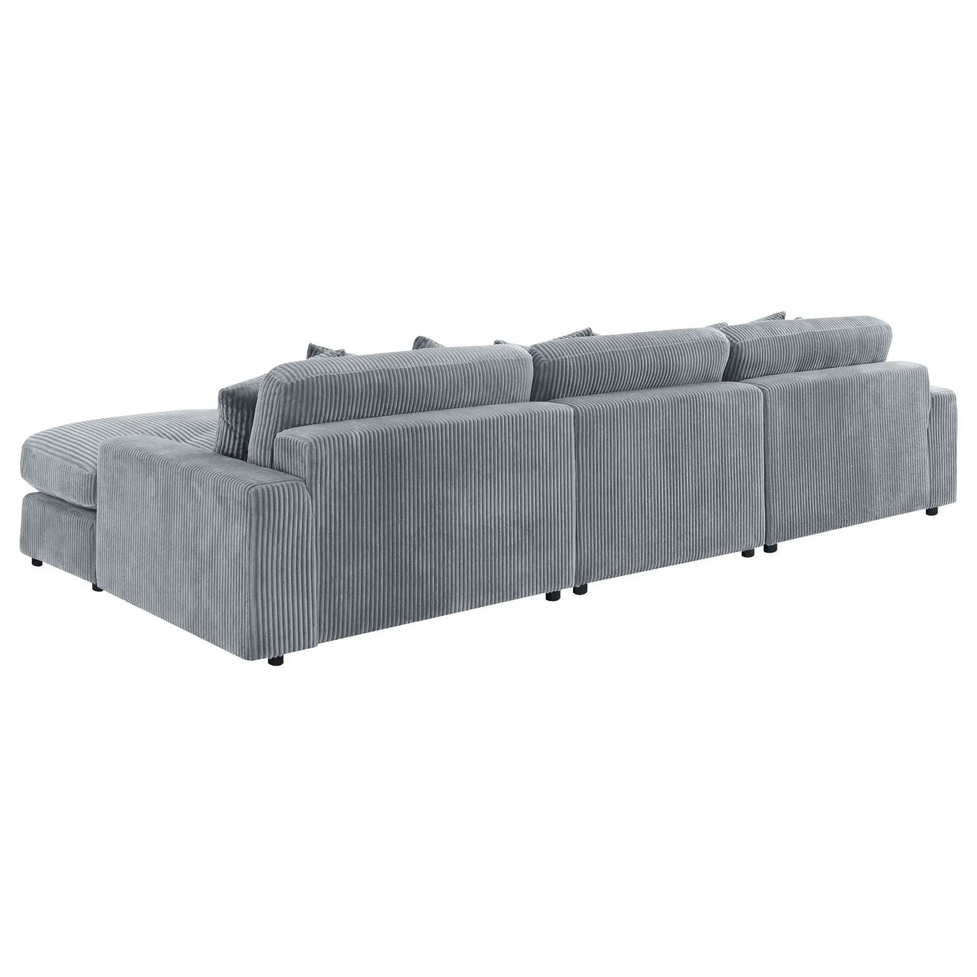 Cassidy - Upholstered Sectional Sofa With Reversible Cushions by HouseOfZazla