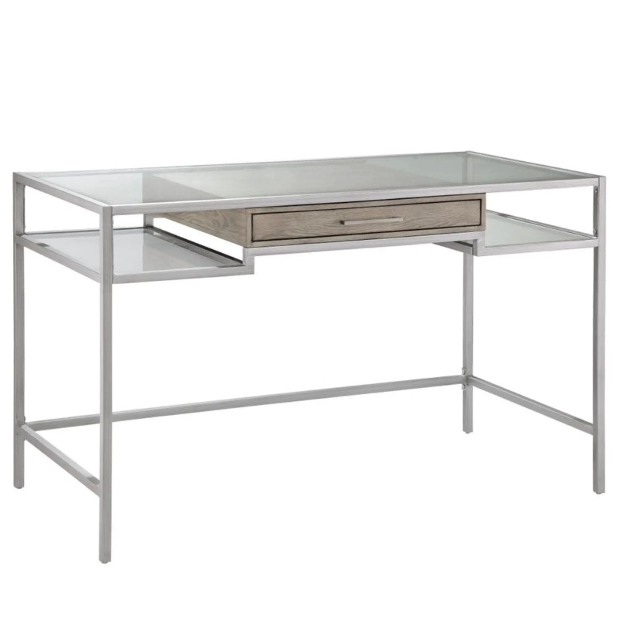 Adela - Writing Desk - Antique Silver by Unique Piece Furniture
