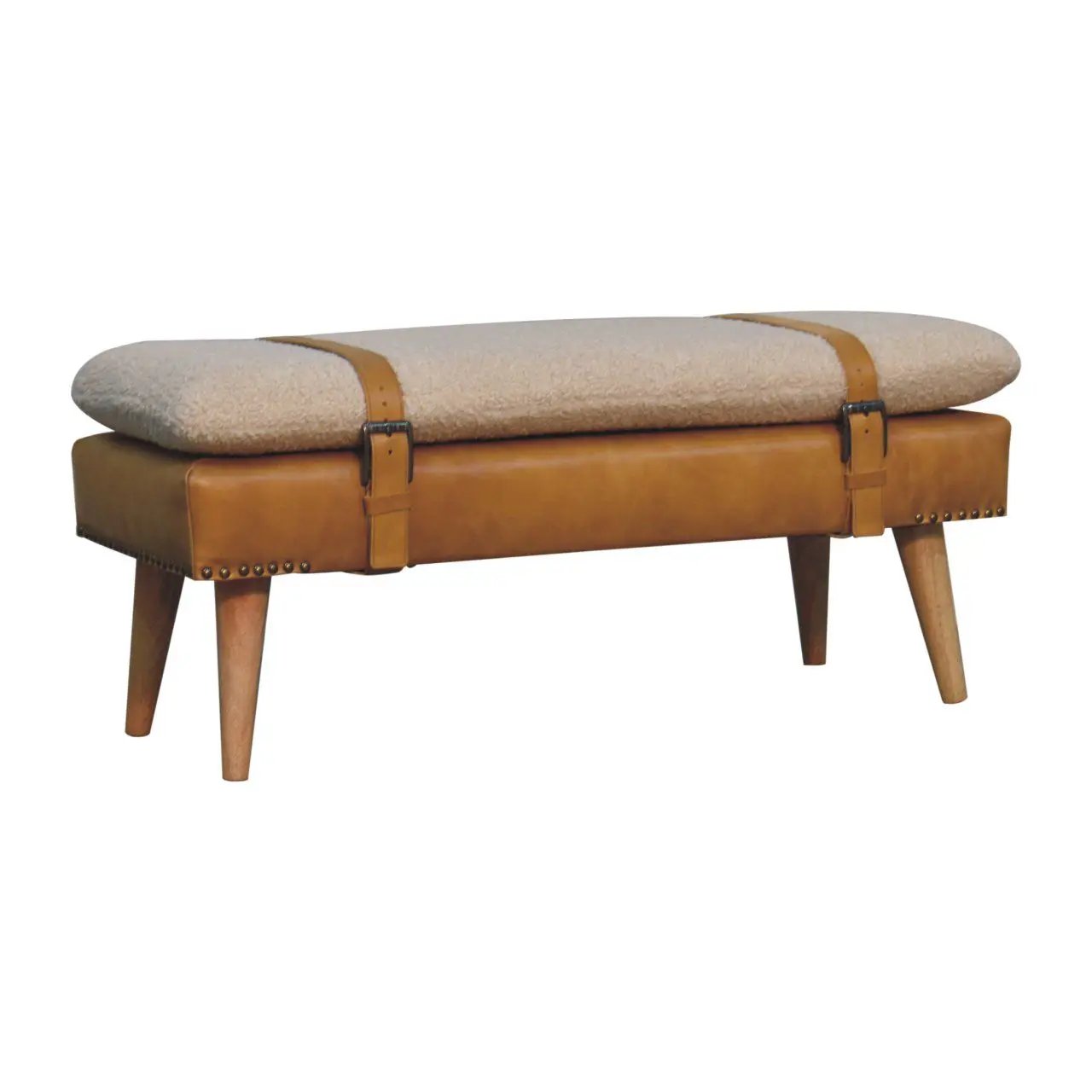 Buffalo - Hide Bench by Unique Piece Furniture