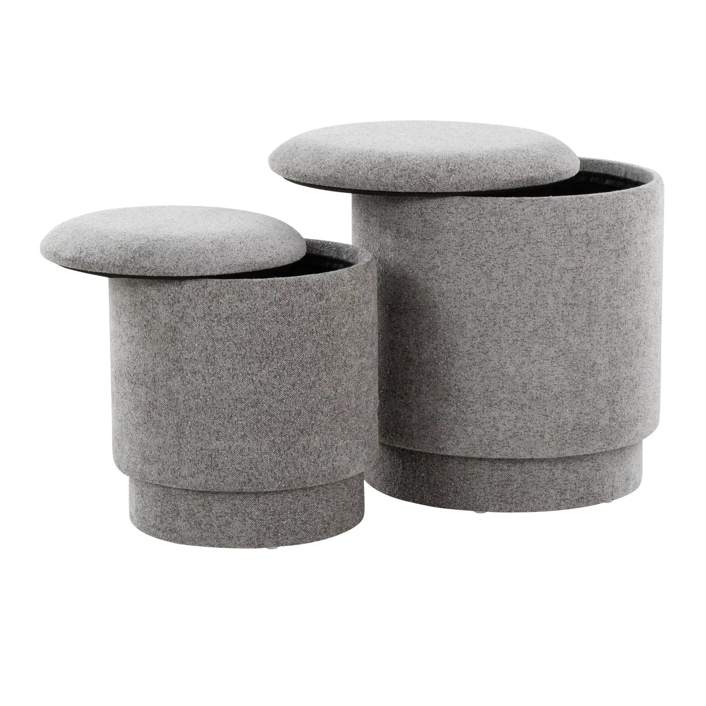 Marla - Upholste Contemporary Ottoman Set by HouseOfZazla