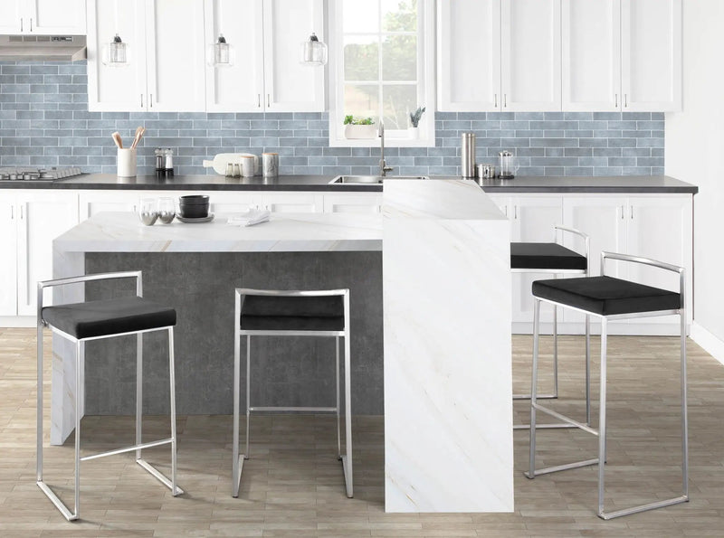 Fuji - Contemporary Stackable Design Barstool by HouseOfZazla