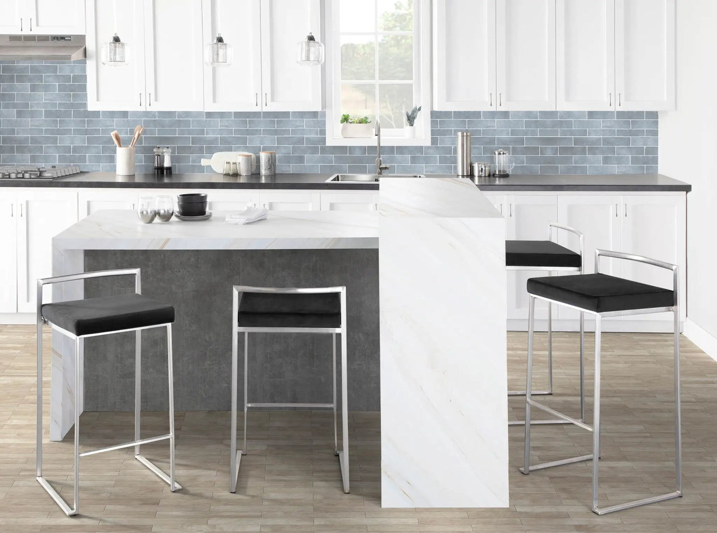 Fuji - Contemporary Stackable Design Barstool by Unique Piece Furniture