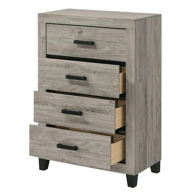 Mari - Chest - Light Gray Finish by Unique Piece Furniture