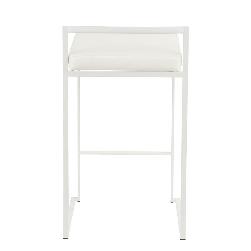 Fuji - Simple Elegance, Contemporary Stackable Counter Stool by HouseOfZazla