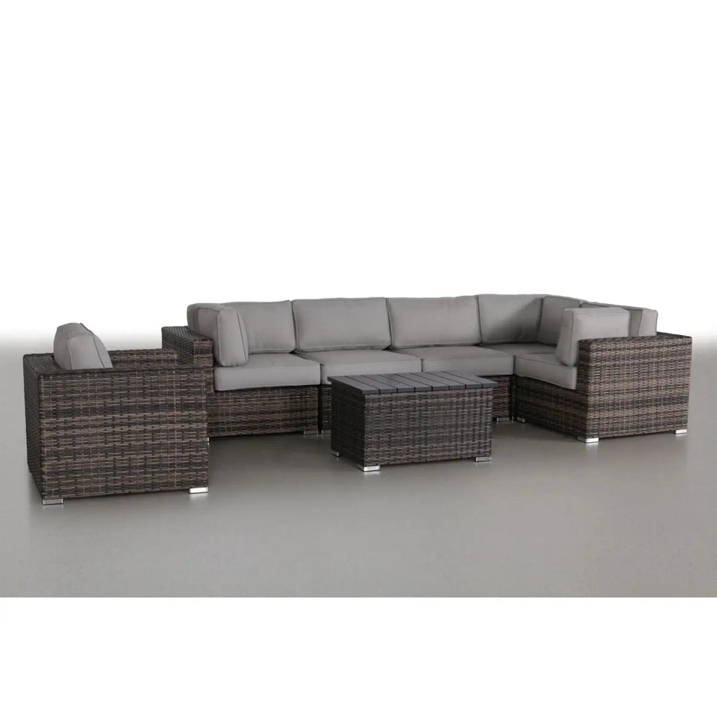 Stylish Entertainment Sectional Set, Outdoor Living by Unique Piece Furniture