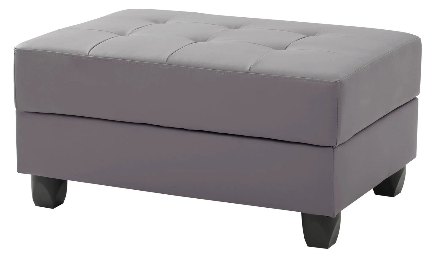 Stylish Storage Contemporary Ottoman by Unique Piece Furniture