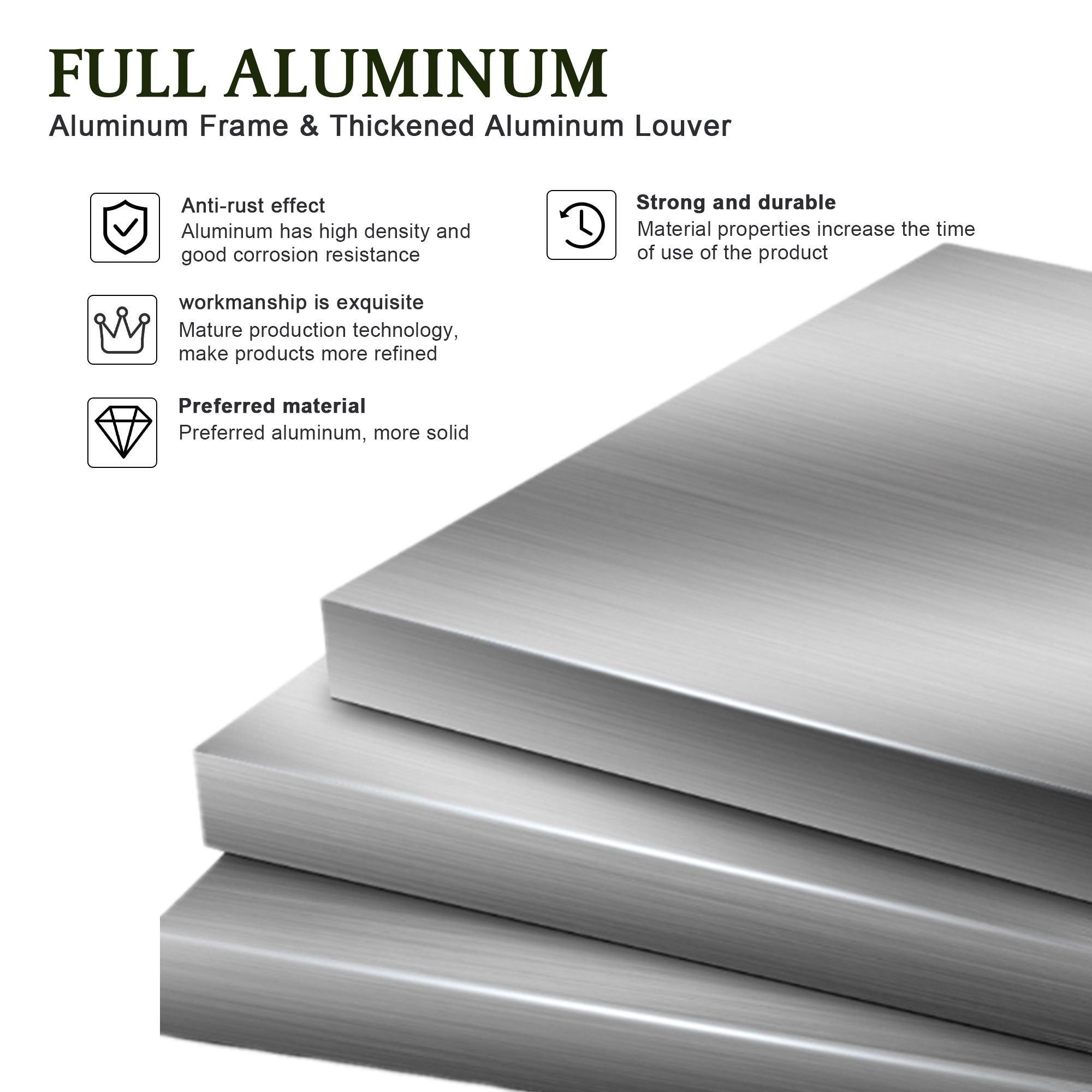 Premium Louver Pergola Aluminium Frame & Louvers by HouseOfZazla