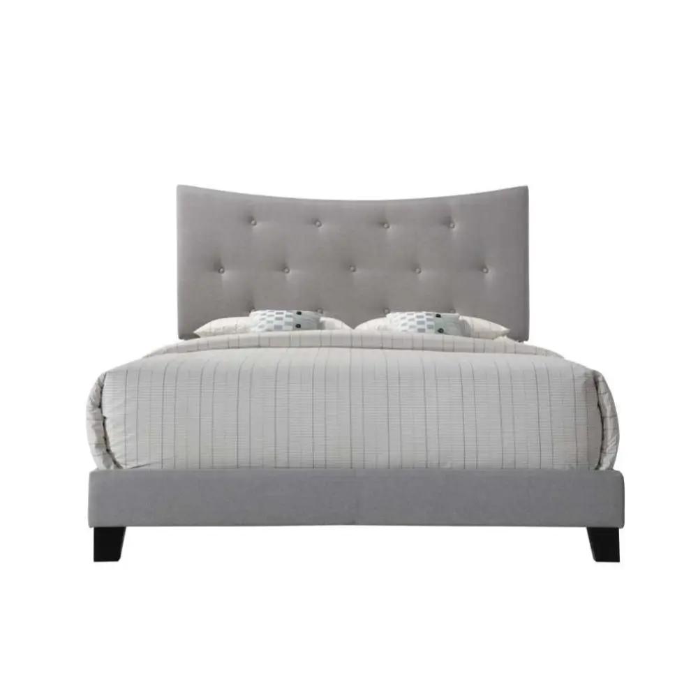 Venacha - Queen Bed - Gray Fabric by Unique Piece Furniture
