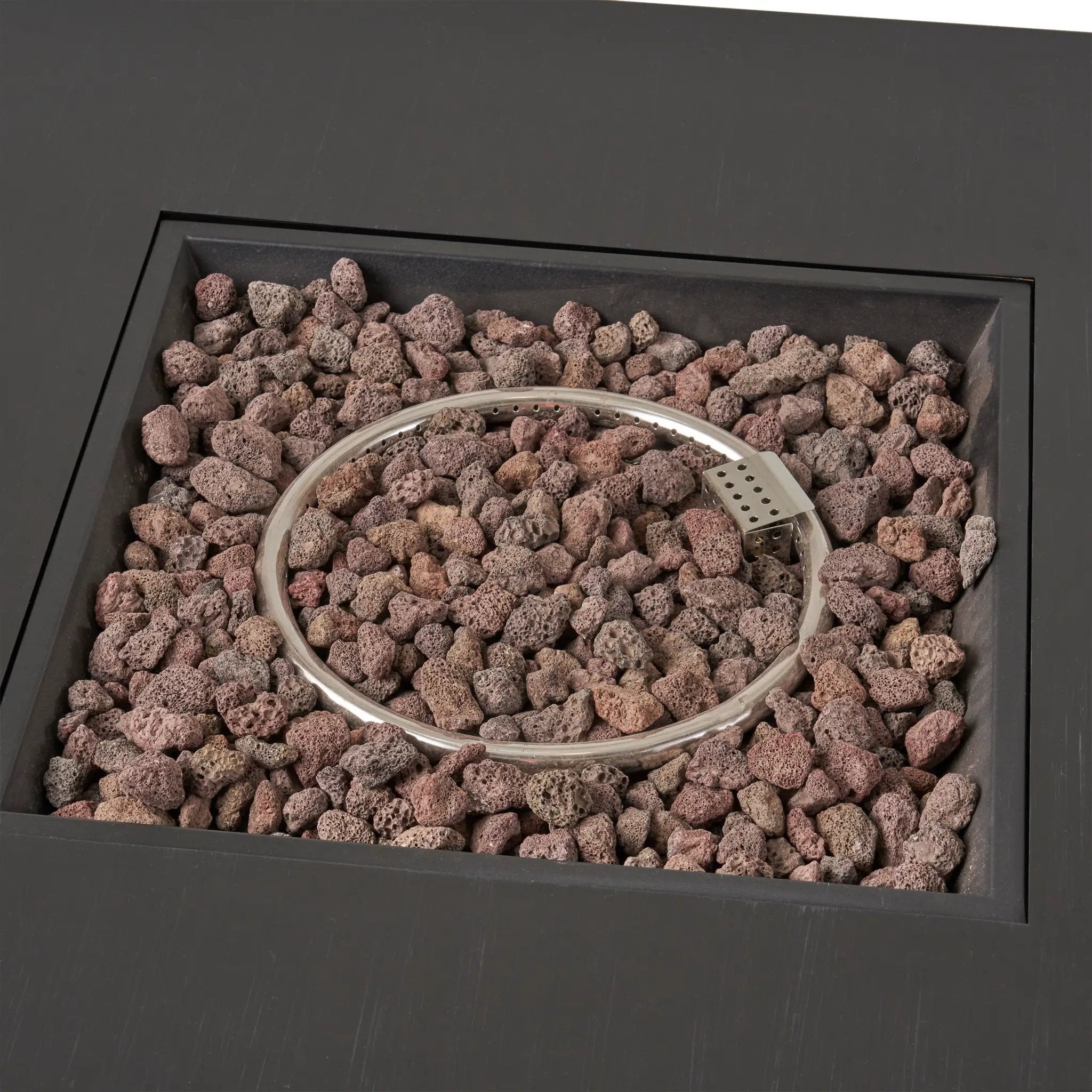 39'' Square Iron Fire Pit - 50,000 BTU by HouseOfZazla