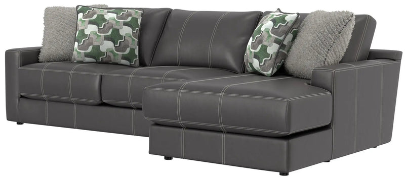 Minori - Italian Leather Sectional by Unique Piece Furniture