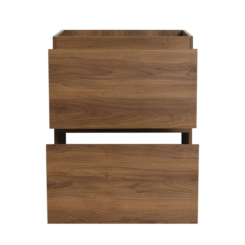 Modern Freestanding Bathroom Vanity Cabinet With Double Drawer by HouseOfZazla