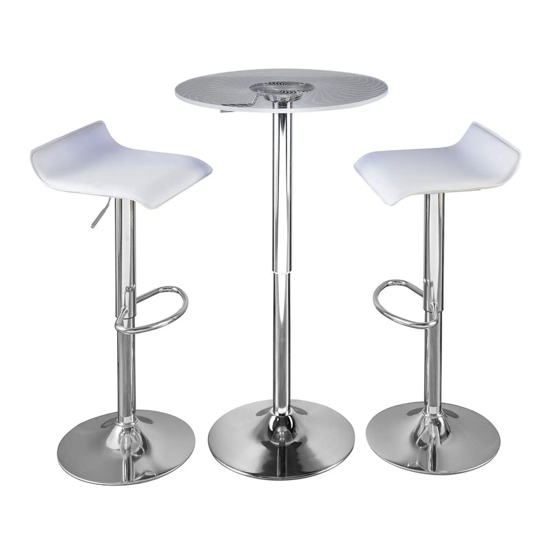 Spyra Ale - 3 Piece Contemporary Adjustable Bar With Up Set by HouseOfZazla