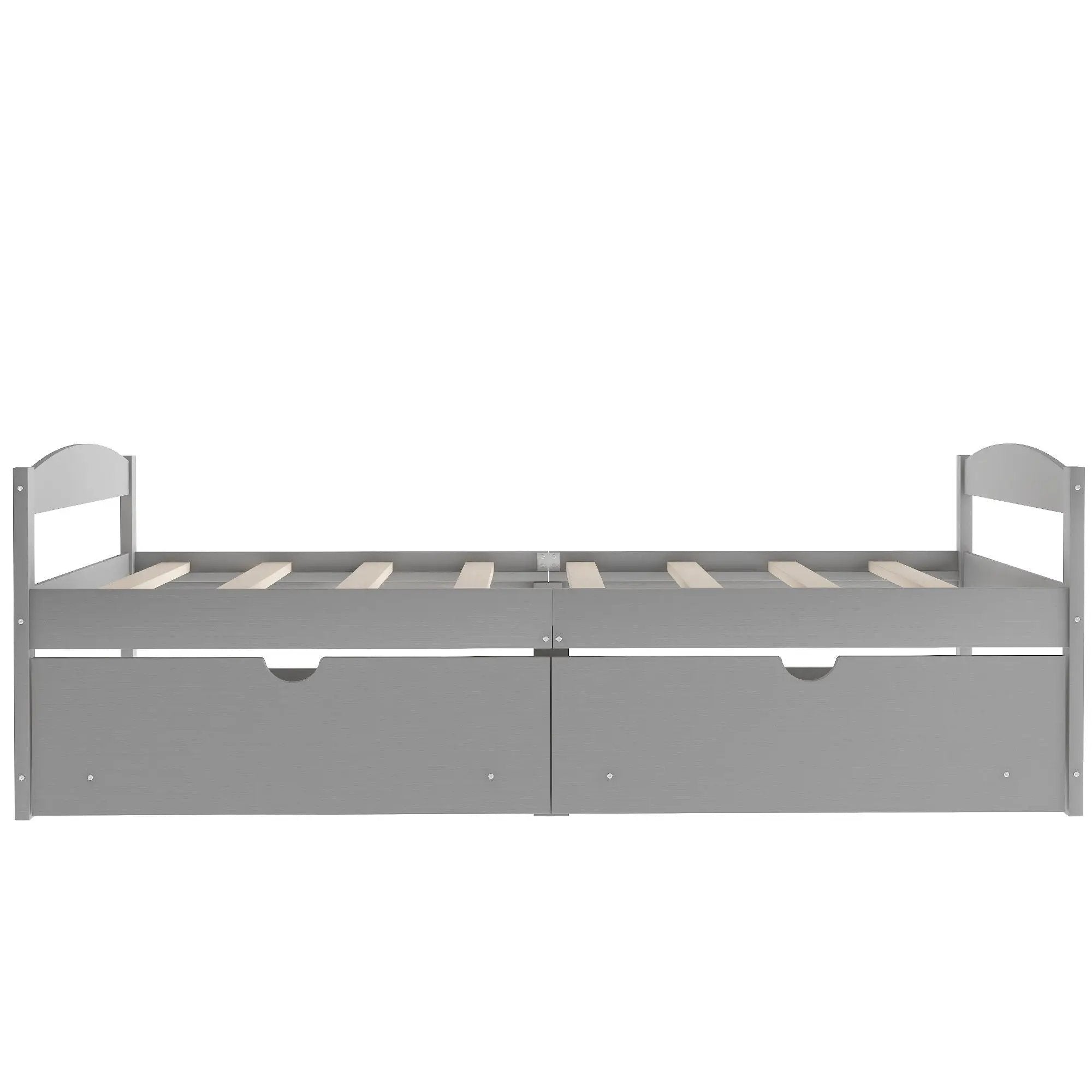 Platform Bed With 2 Drawers by Unique Piece Furniture