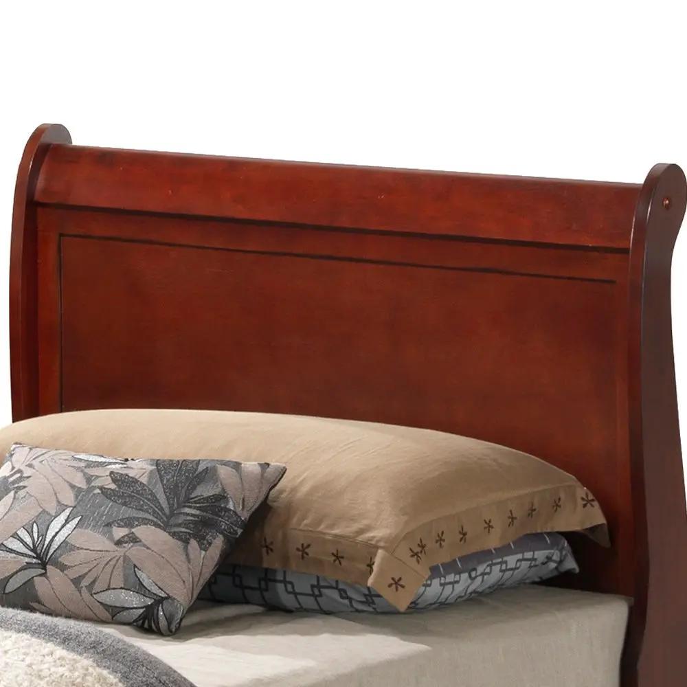 Sleigh Bed With Low Footboard by HouseOfZazla